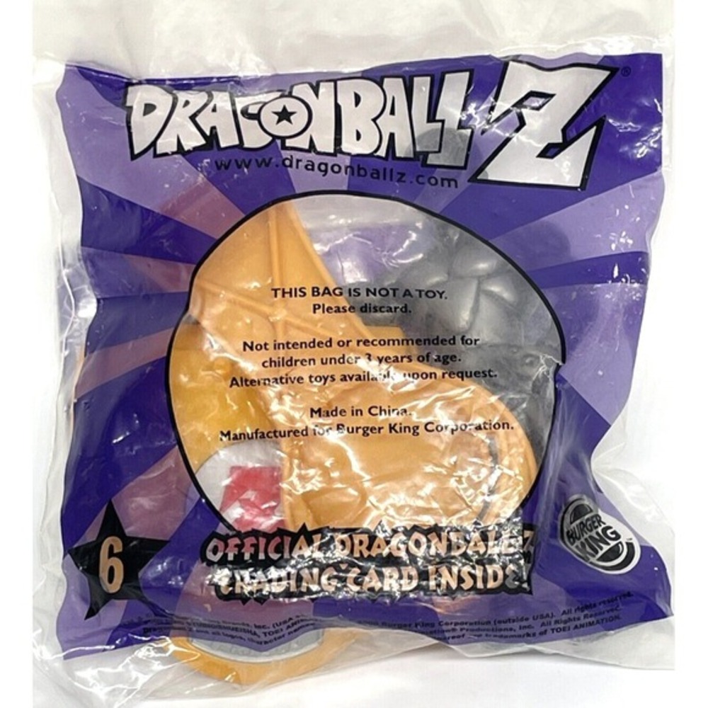Dragon Ball Z FRIEZA #6 Burger King Toy Sealed Vintage 2000‎ RARE
